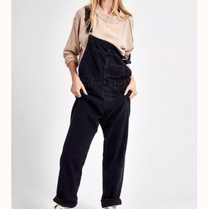 Free people ziggy denim overalls
